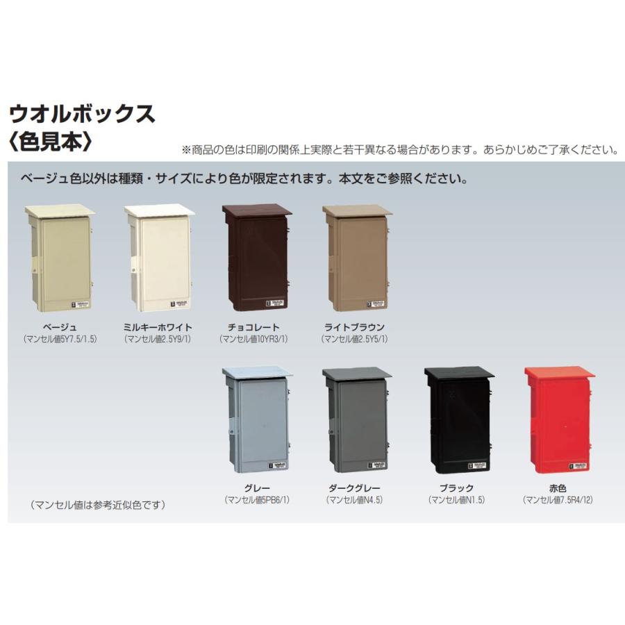 未来工業 未来 ウオルボックス屋根付 タテ型 WB-4AJ 1個 ミライ 未来工業 未来 ウオルボックス屋根付 タテ型 WB-4AJ 1個 ミライ