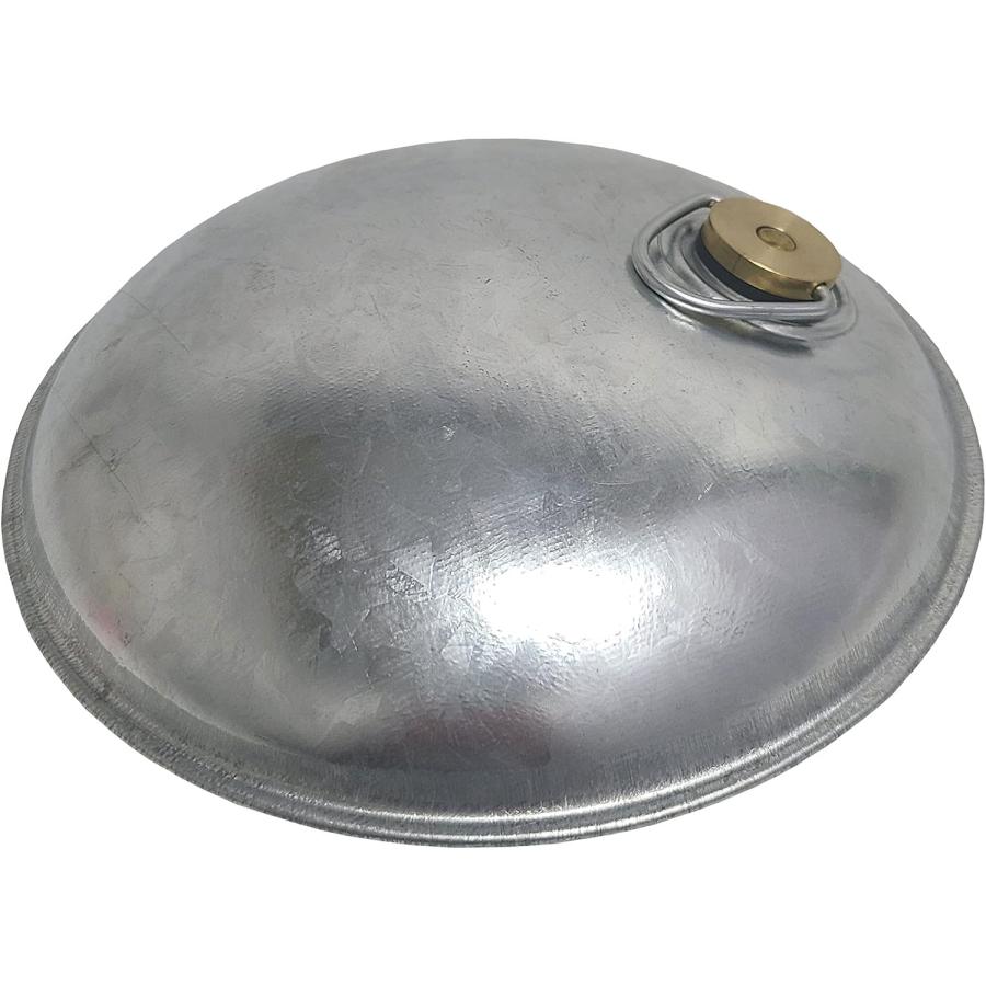 日本製】 トタン 丸型 湯たんぽ miniまる シルバー 1.2L 土井金属化成