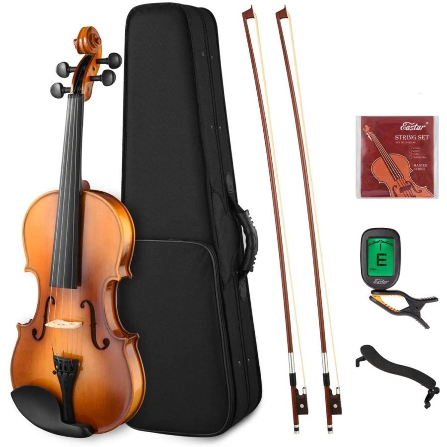 Seal限定商品 Eastar Eva 330 4 4 バイオリン 単板 ソリッド バイオリンセット 弓2本 初心者にも上級のバイオリン奏者にも 4 4 偉大な Www Htsstlucia Org