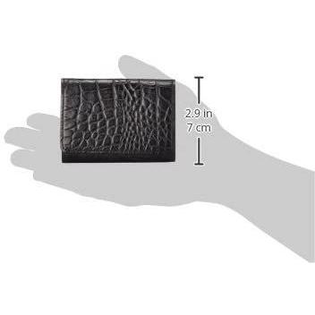 当店限定販売 ブラック 三つ折り財布 クロコ ロメオ 財布 Knowledge21 Com
