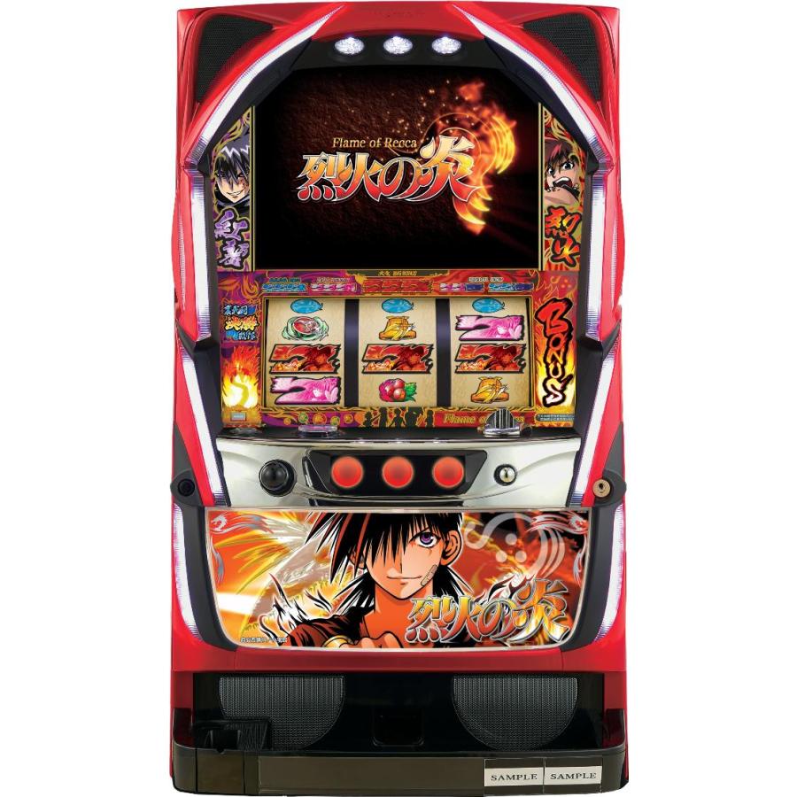 【パチスロ実機】ニューギン★烈火の炎 ～Flame of Recca～【不要機付】 ニューギン パチスロ烈火の炎 Flame of Recca【中古パチスロ 中古