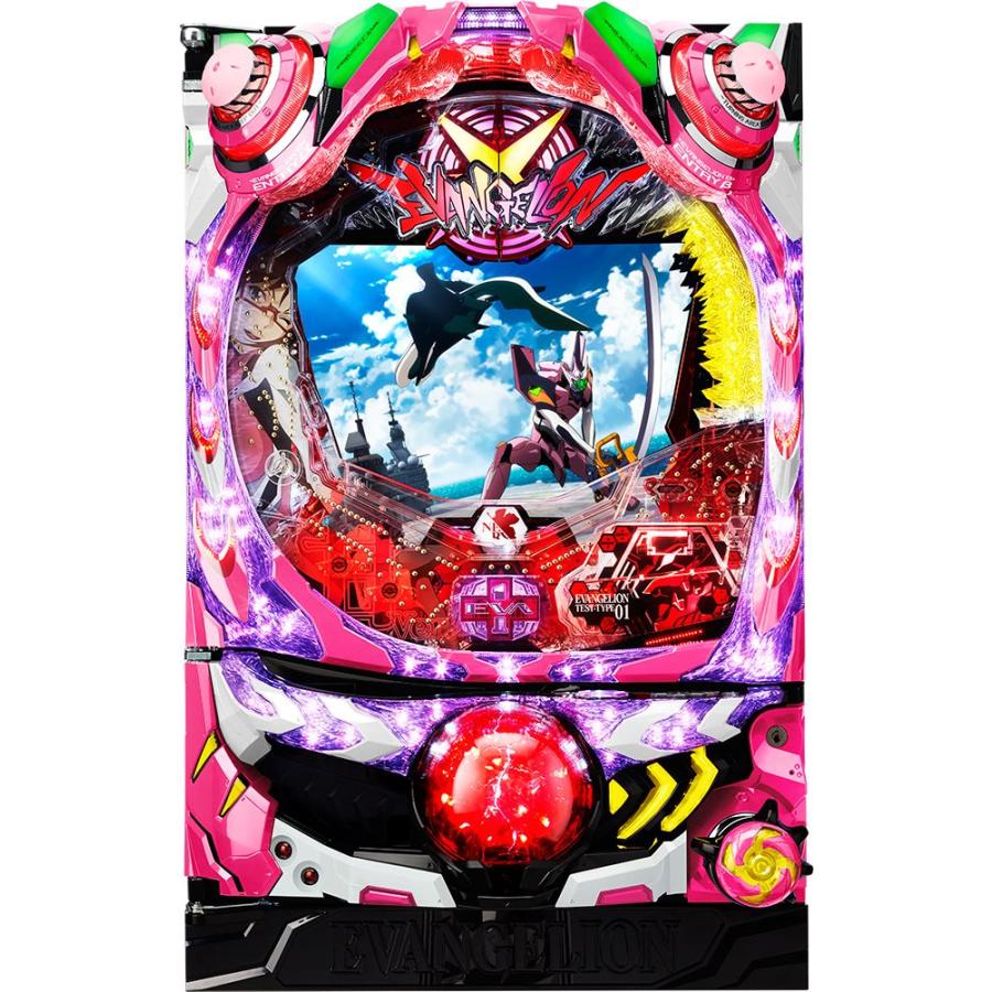 CRヱヴァンゲリヲン9W 1/390 MAX パチンコ 実機 AM仕様 ジャンク ビスティ CRヱヴァンゲリヲン9 8号機プレミアム甘ver.【LED不問 枠色
