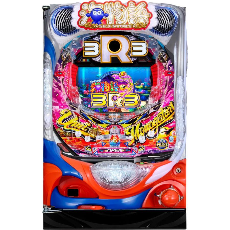 三洋 PA海物語3R3 [クリスタルシェル枠]【LED不問 枠色指定不可 中古