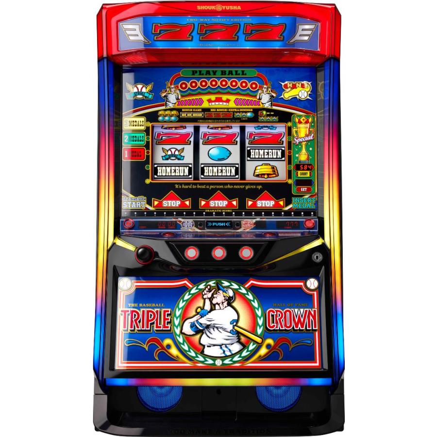 岡崎産業 LBトリプルクラウン【中古パチスロ 中古スロット 中古実機