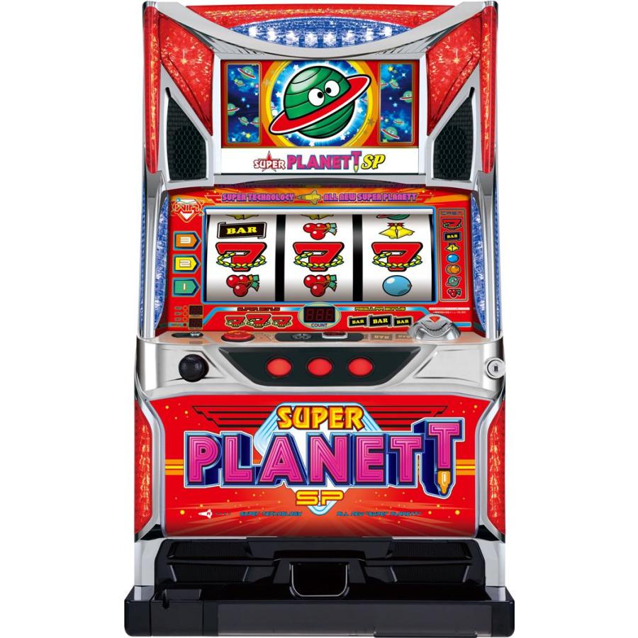 山佐 3号機 スーパープラネット 実機 山佐 スーパープラネット ブルーパネル 中古パチスロ実機 No.ks A-SLOT