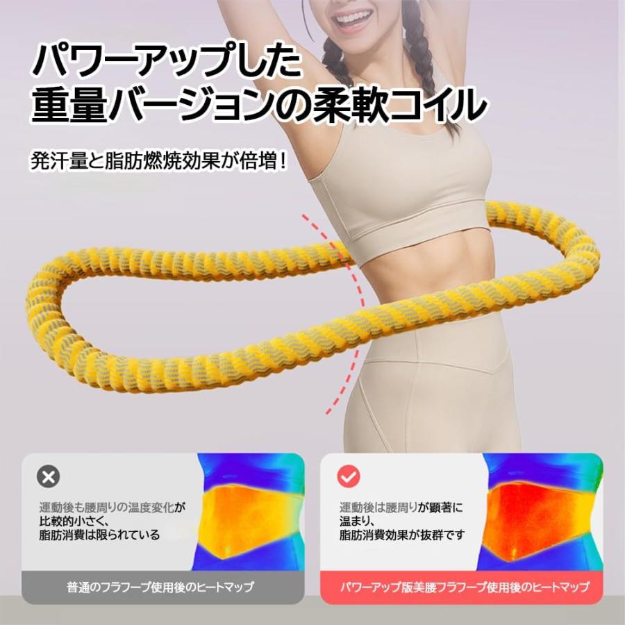フラフープダイエット用 ソフトフラフープ 成人用 1.45kg・周囲長 1.8m