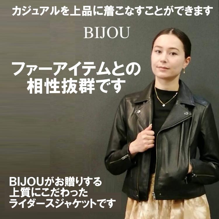 ライダース レザージャケット レディース ブラックカラー 本革 ライダース レザージャケット レディース ブラックカラー 本革