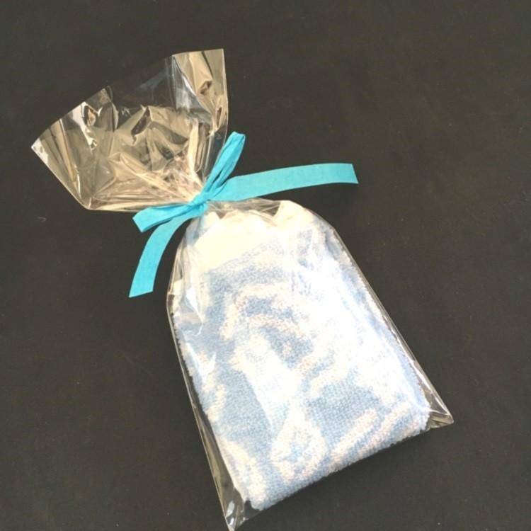 リボン付きラッピング袋入りタオルハンカチ メイグイ地柄 ブルー4個セット 個包装 Marsa Rwth Mb 4set Nakajapanpro 通販 Yahoo ショッピング