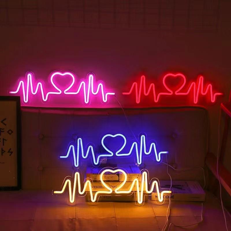 LEDネオンライト ハートネオンサイン LEDHEARTネオンライトインテリア 