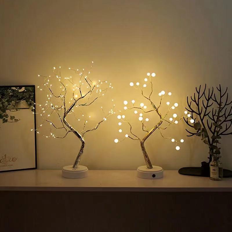 スタンドライト Led 北欧風 Ledツリー おしゃれ 贈物 寝室 リビング インテリア 卓上 テーブルランプ モダン オブジェ 間接照明