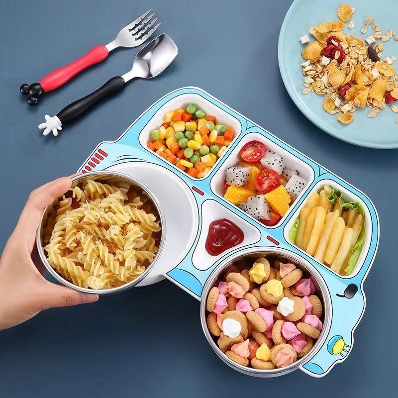 子供用プレート皿 子ども用皿 仕切り 子供食器セット 幼児 車皿 子供 離乳食 食器 ピッタリ吸着 ベビー食器 子供の自動車プレート  :N0220:中島商店 - 通販 - Yahoo!ショッピング