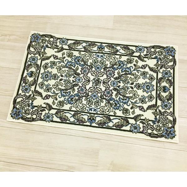 MINTON（ミントン） MINTON玄関マット M-G5003 約50×80cm ブルー