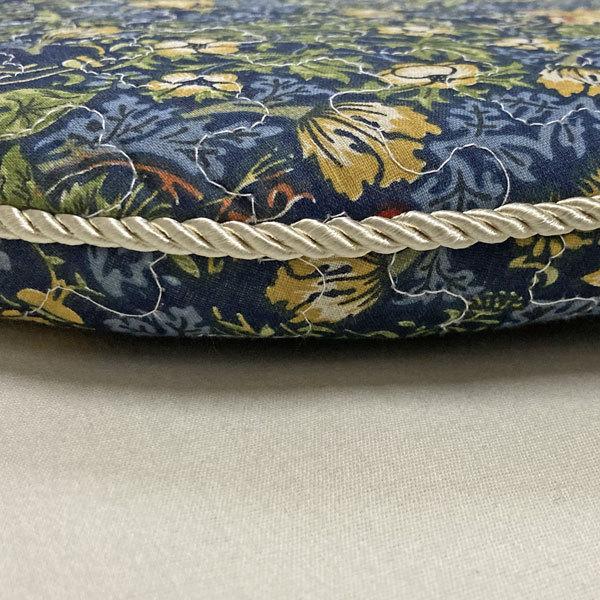 馬蹄形シートクッション TN-3199 約45×43cm ブルー : インテリア中島