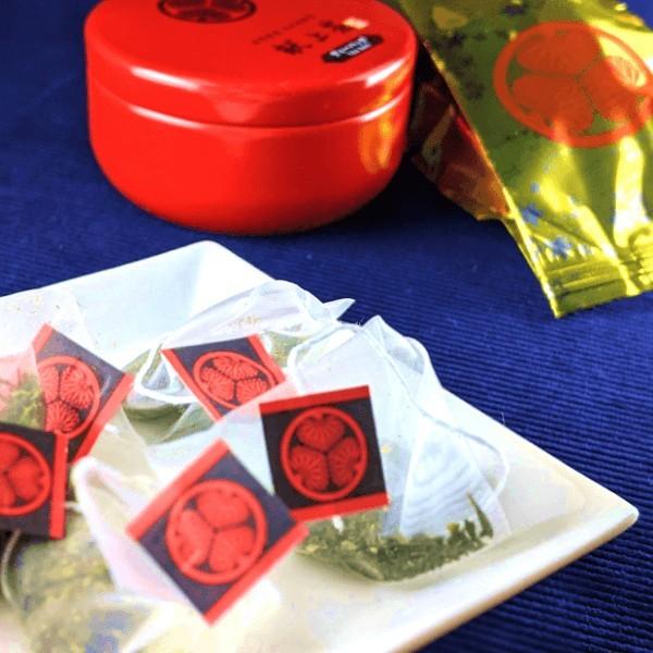 お茶 世界遺産 日光東照宮 献上茶 葵の紋 茶葉2個 ティーバッグ1個 |  | 07
