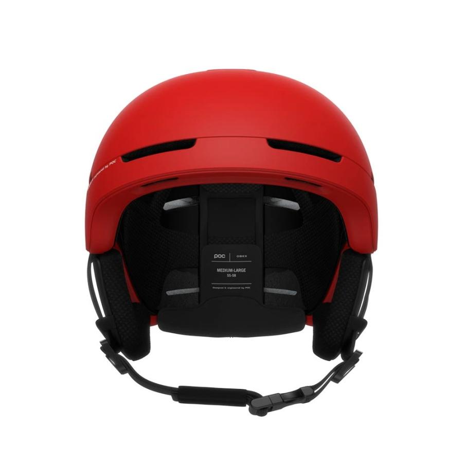 POC（ポック） ヘルメット Obex BC MIPS Prismane Red Matt オベックス