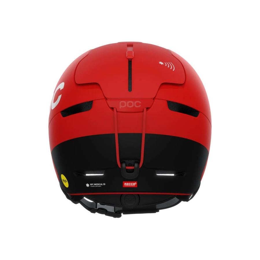 POC（ポック） ヘルメット Obex BC MIPS Prismane Red Matt オベックス
