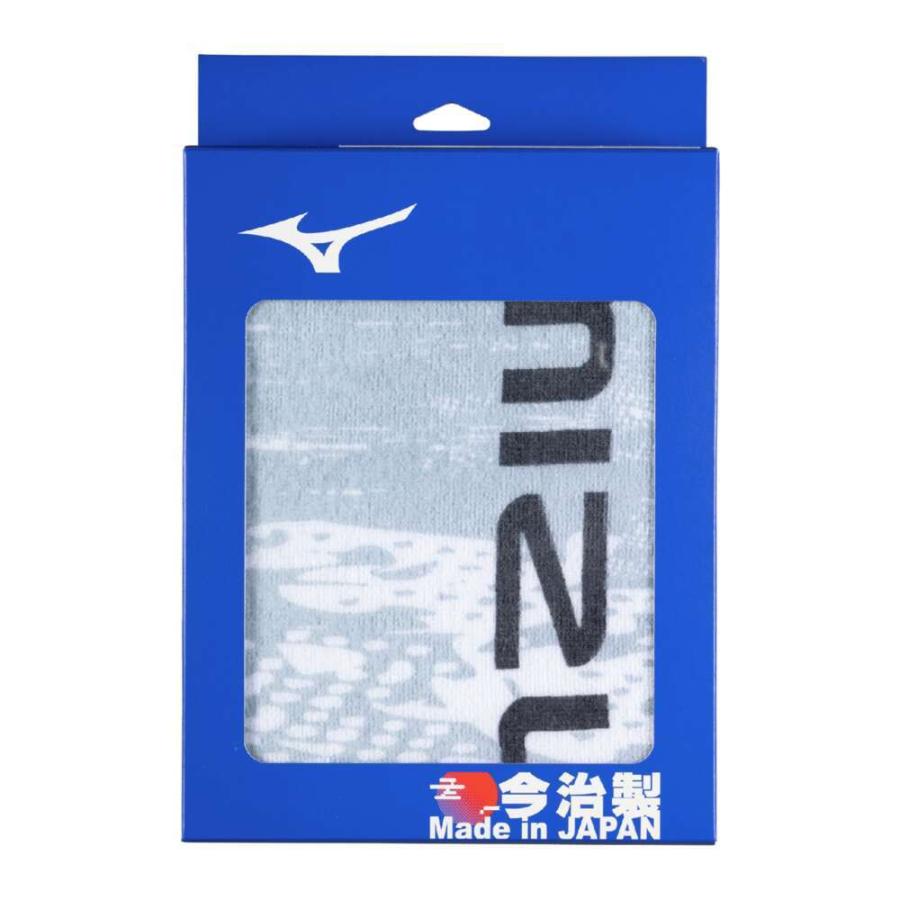 MIZUNO（ミズノ） 今治製グラフィックフェイスタオル（箱入り