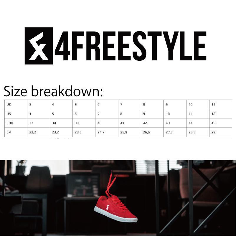 4FREESTYLE 4フリースタイル シューズ Explore Z - Freestyle and Street football shoes - Red ノルウエーオスロ正規品 エアトリック ストリート ドリブルム…｜nakajimasp｜11