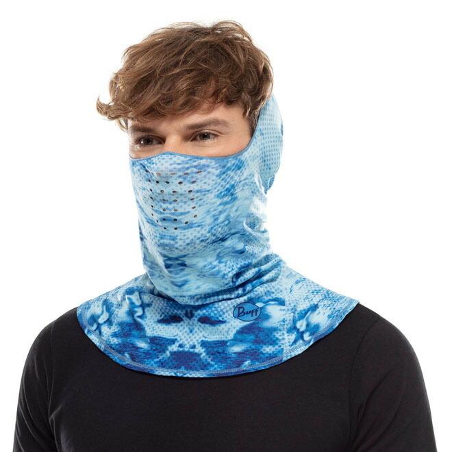 CAMO BUFF バフ 359896 バラクラバ UVX BALACLAVA BLUE ブルーカモ