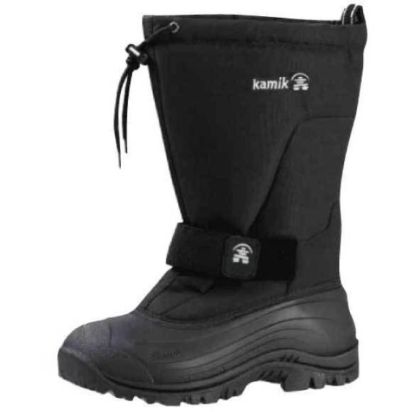 US10 28.0cmのみ アウトドア：kamik カミック GREENBAY4 M'S グリーンベイ4メン 1600076-190　ブラック  /暖かい/あったかい 防寒 長靴 アクテ…