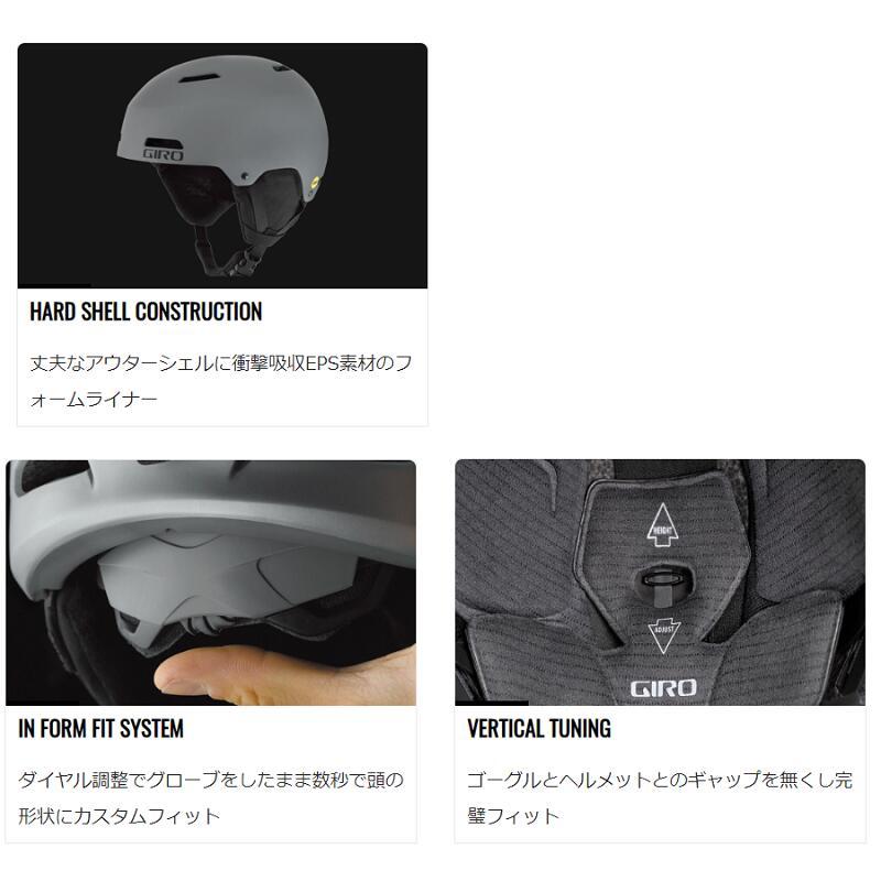 GIRO（ジロ） ウィンター LEDGE FS(レッジ エフエス) マットホワイト