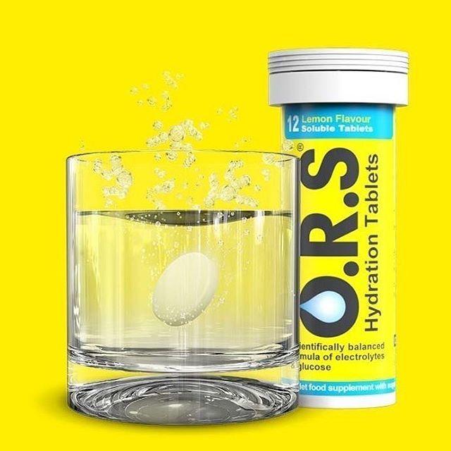 熱中症対策 O.R.S経口補水塩タブレット（レモン味） 12粒入り 経口補水