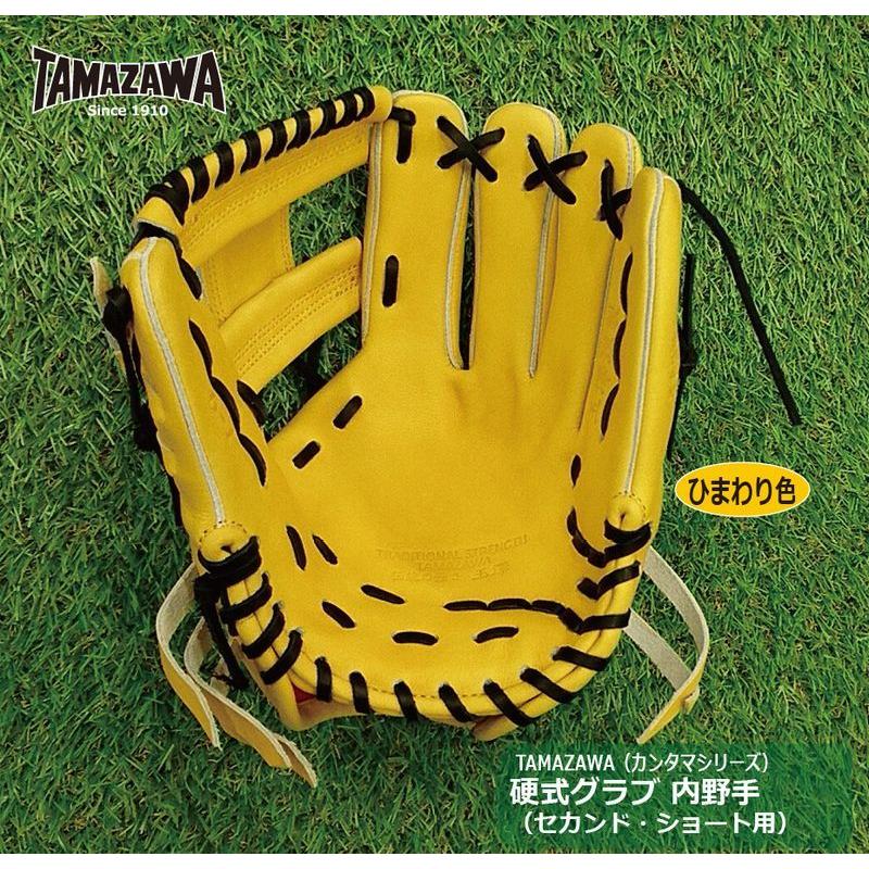 野球：玉澤 TAMAZAWA タマザワ硬式グラブ 内野手 二塁・遊撃手用【送料無料】【型付け無料】日本製/グローブ/メンズ/高校野球/カンタマ/セカンド/ショート｜nakajimasp｜03