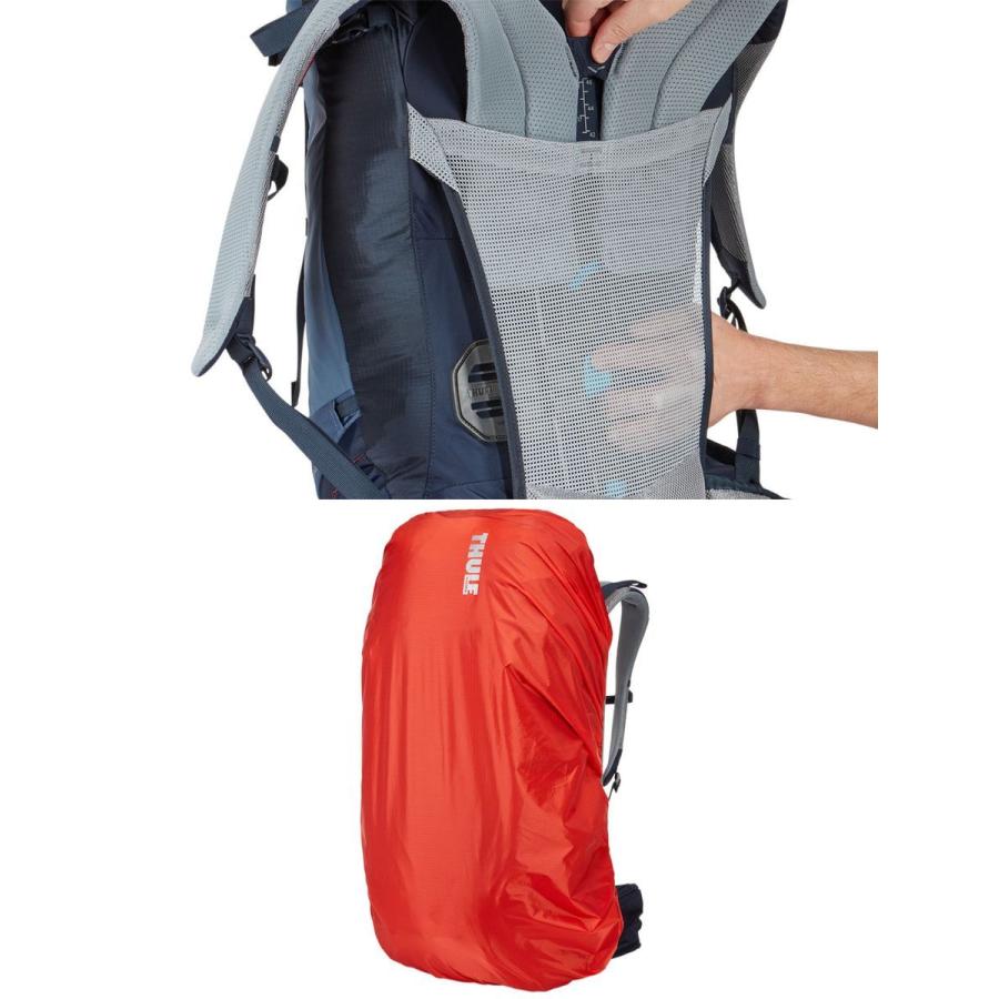 スーリー バックパック THULE ハイキング用バックパック 223100 CAPSTONE 50LOBSIDIAN Men’s アウトドア 登山 リュック 中型 山登り 山岳 テント泊