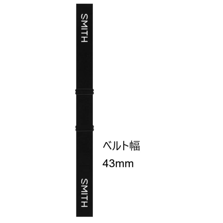 CYLINDRICAL SERIES スノーゴーグル：SMITH スミス TRANSFER BLACK