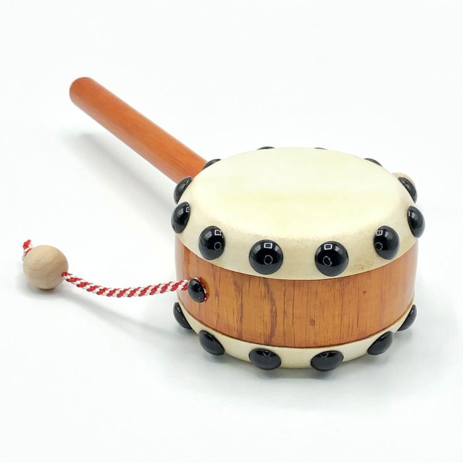 でんでん太鼓 大 店内限界値引き中 セルフラッピング無料 和太鼓専門店の手作り品