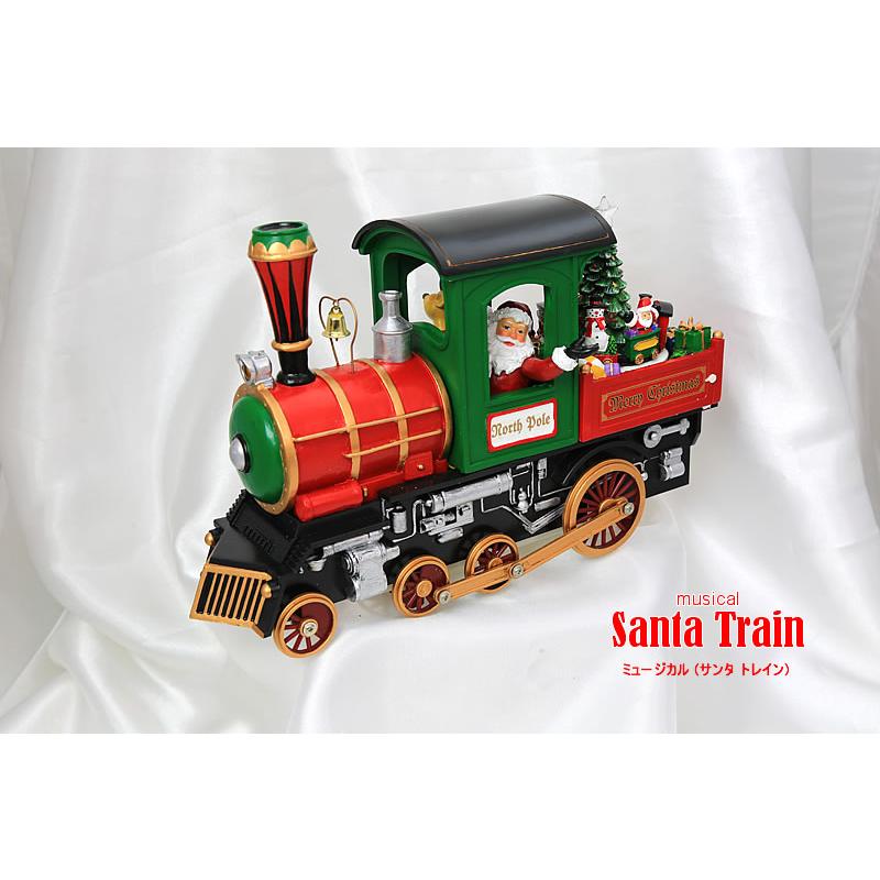 創業70年 老舗クリスマスツリー専門店 ミュージカルサンタトレイン
