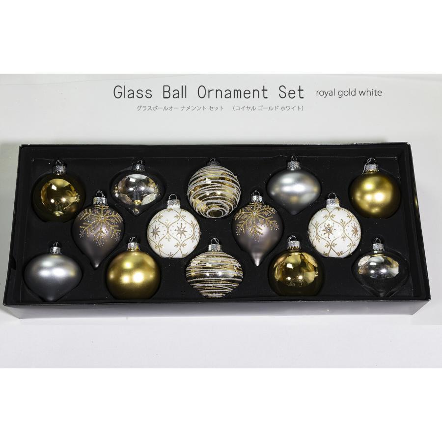 創業70年 老舗クリスマスツリー専門店 グラスボールオーナメンント