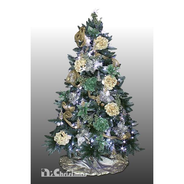 おしゃれ・高級感・大人可愛いツリー クリスマスツリー 210cm 雪化粧