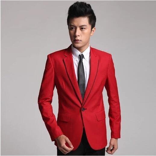 テーラードジャケット ショート丈 メンズ 赤いジャケット 赤ジャケット 赤ブレザー メンズジャケット 長袖 赤 メンズ 1ボタン カジュル スーツ Zys0602b ナカマ 通販 Yahoo ショッピング