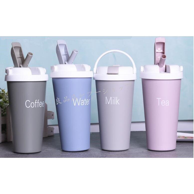 水筒 ストロー水筒 マグ おしゃれ 保温 保冷 フタ付 二重構造 ステンレス 500ml Zys0621a ナカマ 通販 Yahoo ショッピング