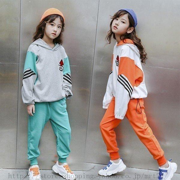ジャージ キッズ 女子 上下 長袖 春秋 秋着 ジュニア 2点セット 子供服 セットアップ パーカ 長ズボン トレーナー スポーツウェア 運動着 可愛い おしゃれ 新品 Imyi2oxyd9 ベビー キッズ マタニティ Editorialdismes Com