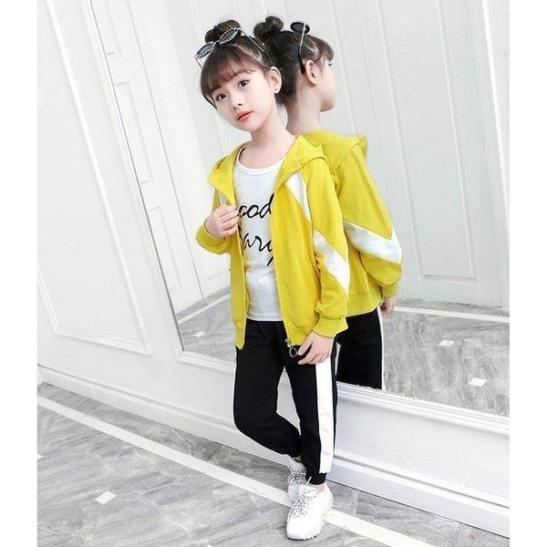 夏子供服 女の子 スウェット ジャージ 女の子 2点セット キッズ 暖かい 春 秋 運動着 長袖 フード付き 前開き 110 1 130 140 150 160cm 楽天ランキング1位