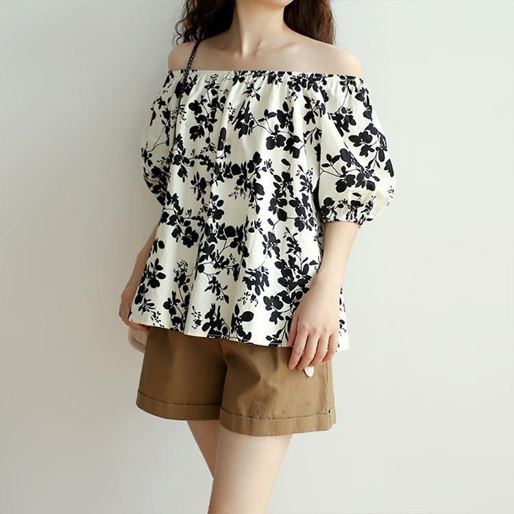 ブラウス レディース 春夏新作 おしゃれ 半袖 パフスリーブ レース フリル Vネック ブラウス 韓国chic シャツ Tシャツトップス通勤 着痩せ 新作 期間限定 最安値挑戦