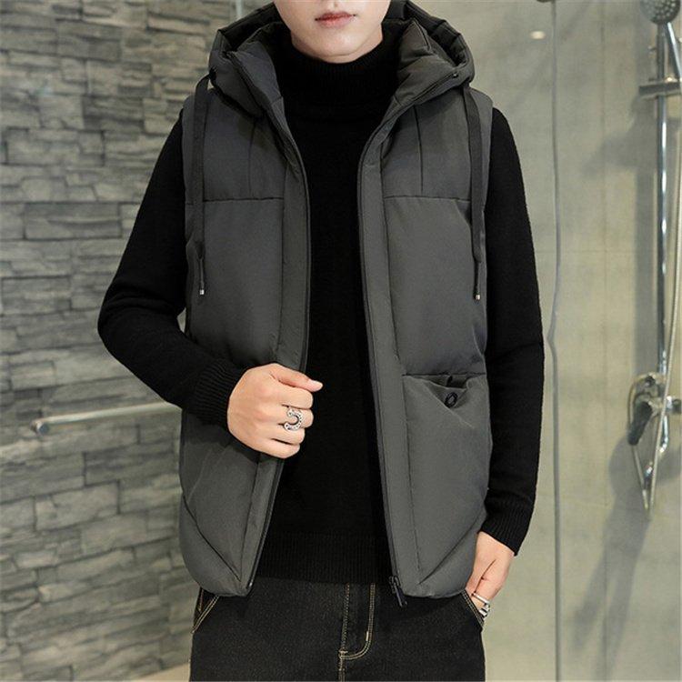 見事な ジャケット ダウンベスト メンズ 中綿 ツイードベスト 中綿ベスト 防寒ベス ダウンベスト メンズ 中綿 ツイードベスト 中綿ベスト 防寒ベスト 暖かい 保温 ベスト フード取り外しok スタンドカラー フェイク ダウン ベスト