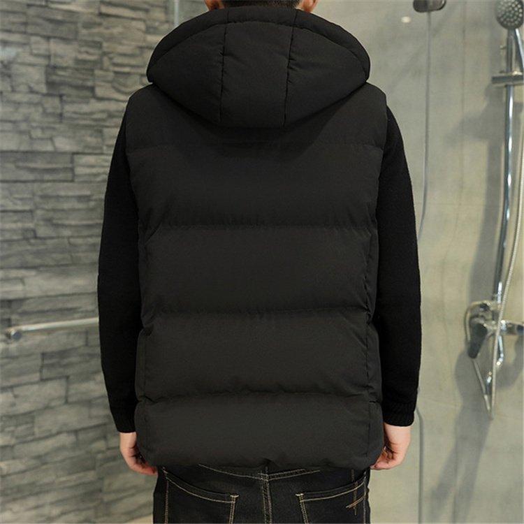 見事な ジャケット ダウンベスト メンズ 中綿 ツイードベスト 中綿ベスト 防寒ベス ダウンベスト メンズ 中綿 ツイードベスト 中綿ベスト 防寒ベスト 暖かい 保温 ベスト フード取り外しok スタンドカラー フェイク ダウン ベスト