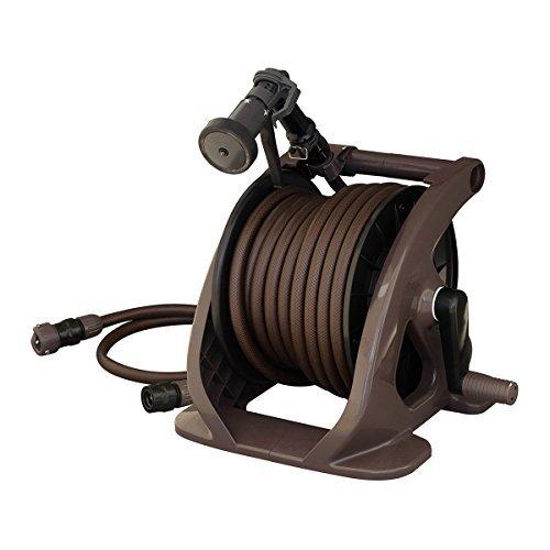タカギ Takagi 庭 ガーデニング ホース ホースリール タフブラウン m おしゃれ 中丸ストアヤフー店 おしゃれ A B076brcfnl 25 m R2tbr