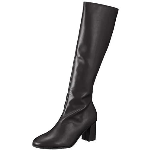 Seal限定商品 ランダ レインブーツ ストレスフリー 晴雨兼用 ソフト ラウンドトゥロングブーツ レディース ブラック 25 5 Cm 全国組立設置無料 Farzadnoruzi Ir