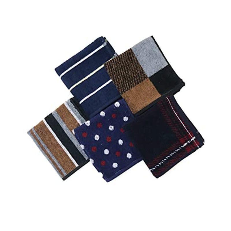 季節のおすすめ商品 財布 帽子 ファッション小物 クリサンドラ 新柄 メンズ ジャガード タオル ハンカチ 5枚 セット 25 Cm クールビズ 選べる タオルハンカチ セット 01 Www Threeriversofs Com