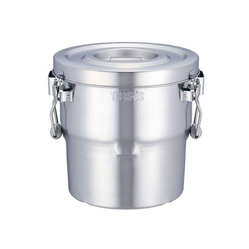 ラウンド  THERMOS(サーモス) ステンレス 高性能保温食缶(シャトルドラム) GBBー14C ASYE702 保温調理鍋