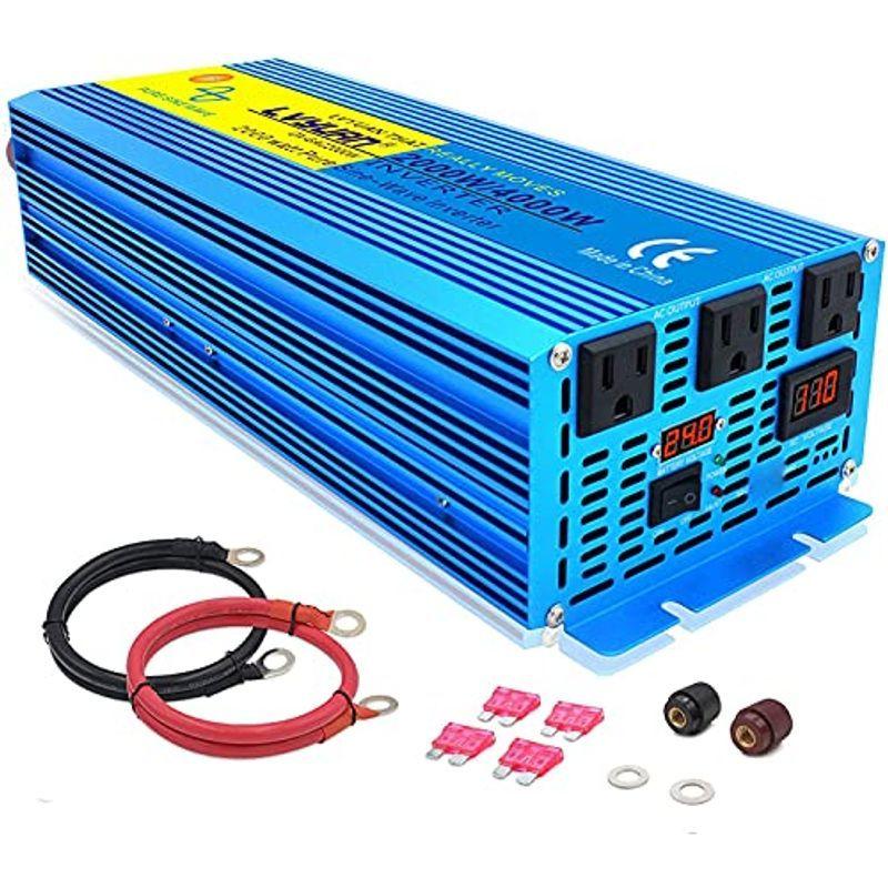 LVYUAN（リョクエン）インバーター 正弦波 24V 2000W 最大4000W DC 24V