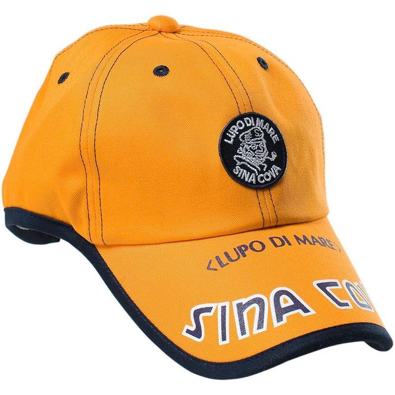 商品一覧の通販 シナコバ キャップ メンズ 綿100% 頭回り58cm サイズ調整可 形状保持 ベースボール 帽子 定番 10077720 (オレンジ) F