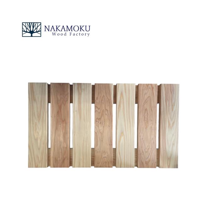 国産杉キャスター付きすのこ 厚板タイプ L サイズ 39cmx69.5cmx9cm : ナカモク - 通販 - Yahoo!ショッピング