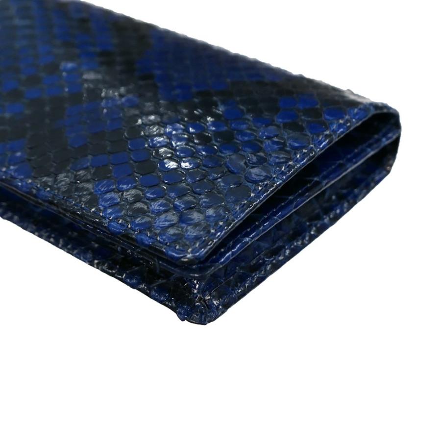 名刺入れ 通しマチ / 本革 パイソン革 ヘビ革 / ダイヤモンドパイソン グレージング ナチュラル 名刺入れ 通しマチ / 本革 パイソン革 ヘビ革 ダイヤモンドパイソン