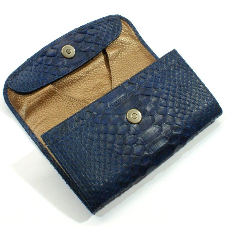 希少 大人気 長財布 ギャルソン ウォレット レディース 財布 サイフ さいふ 大容量 パイソン革 蛇革 ヘビ革 長札 本革 カード収納 オープンマチ付 藍染 即発送可能 Www Mysmileteethwhitening Com