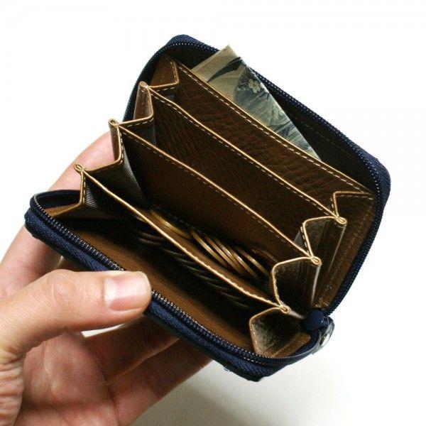 コインケース ラウンドファスナー 小銭入れ メンズ レディース ヘビ 蛇